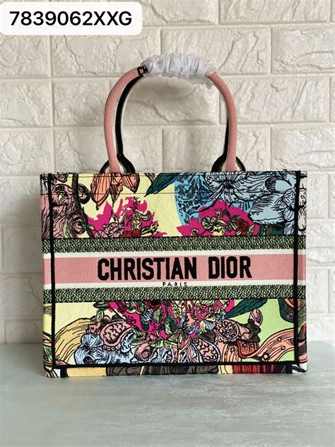 dior book tote small size